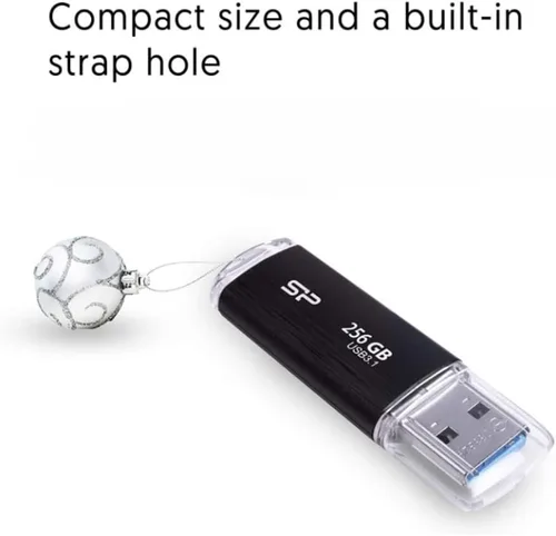 Vista 4 de Silicon Power 128 GB Blaze B02 128 GB USB 3.0 Negro unidad flash USB