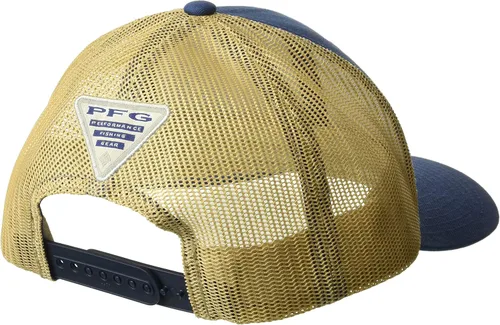 Vista 136 de Columbia Gorra de bola de malla Bandera antigua de malva/blanco/pescado