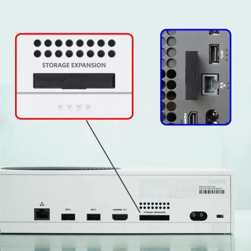 Vista 7 de chenyang M.2 NVMe a PCIe 4.0 CF Express Tipo B Caja convertidora de disco duro para cámara y Xbox Series X/S 87.795 in CH SN530 SSD