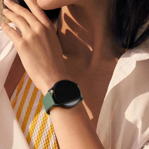 Vista 5 de Bandas de silicona compatibles con Garmin Vivoactive 6 / Vivoactive 5 / Vivoactive 3, Correa de reloj Garmin Venu 2 Plus / Venu Sq / Correas
