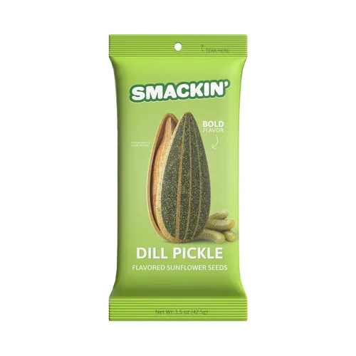 Vista 8 de SMACKIN' Semillas de girasol, tostadas Jumbo de lote pequeño, hechas en Estados Unidos - BBQ de patio trasero. Bolsas de 1.5oz (paquete de 36)