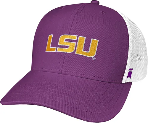 Vista 8 de Campus Lab Gorra de camionero ajustable con logotipo del equipo colegial, unisex, para hombres y mujeres Athletic Heather