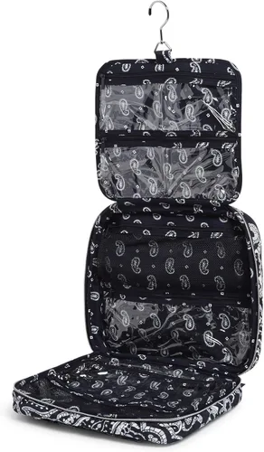 Vista 2 de Vera Bradley Womens Performance Twill Grand Zip Hanging Travel Organizer Accessory