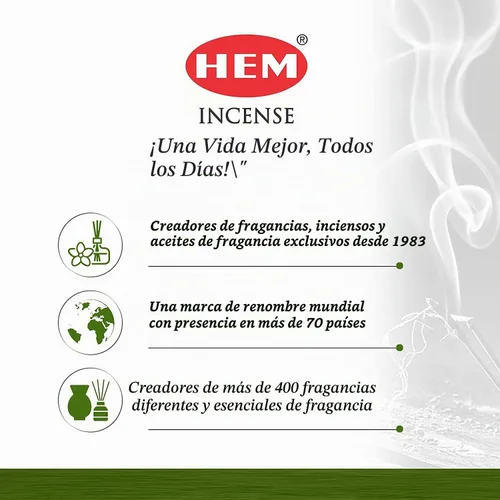 Vista 7 de Hem 120 varillas de incienso pachuli (6 paquetes de 20 unidades cada uno)