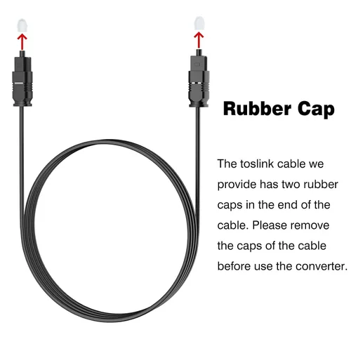 Vista 7 de Convertidor de audio digital a analógico de 192 KHz, convertidor óptico coaxial DAC SPDIF digital a L/R RCA, adaptador de audio Toslink óptico a