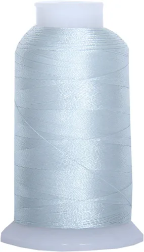 Vista 25 de Carretes de hilo de poliéster, 1000 m – 160 colores – Peso del hilo: 40 40wt trilobal polyester embroidery thread with bright sheen. Works with