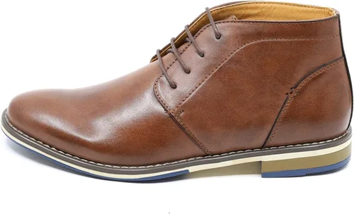 Vista 2 de Metrocharm MC131 - Botas de tobillo con cordones para hombre