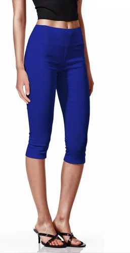 Vista 2 de Hybrid & Company Womens Super Comfy Stretch Pull On Millennium Twill Capri Pants