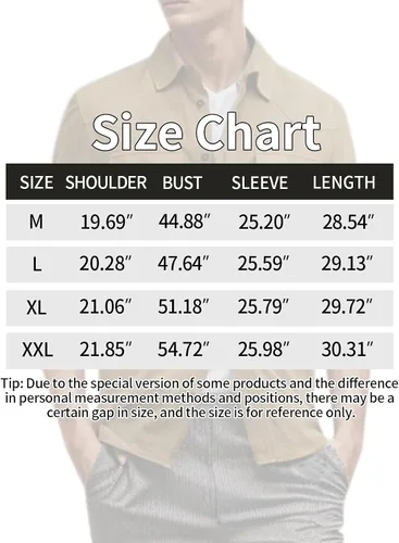 Vista 6 de Runcati Camisas de gamuza de manga larga para hombre, con botones, casual, trabajo, occidental, ajuste regular