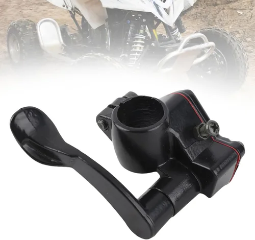 Vista 2 de Acelerador de motocicleta, controlador de acelerador de pulgar, conjunto de cable de alambre del acelerador, apto para motocicleta ATV Dirt Bike
