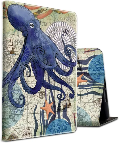 Vista 45 de Funda para tablet Amazon Kindle Fire HD 8/HD 8 Plus versión 2022/2020 (12ª/10ª generación), fundas antideslizantes multiángulo con función