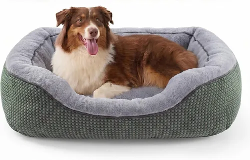 Vista 13 de Invenho - Camas para perros pequeños y medianos lavables, ortopédicas, calmantes, autocalentamiento, suaves, duraderas, con fondo antideslizante