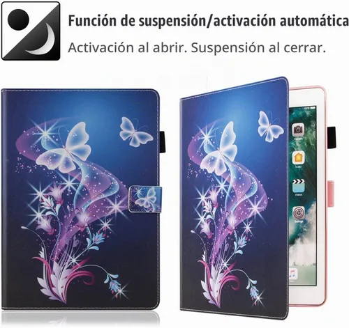 Vista 3 de Dteck Funda de 10.5 pulgadas para iPad Air 2019 (3ª generación, A2152 A2123 A2153) / iPad Pro 2017 (A1701 A1709) Tablet - Funda tipo cartera #00-02