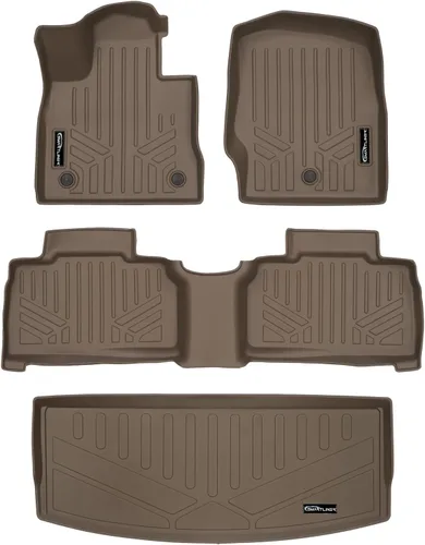 Vista 50 de SMARTLINER Alfombrilla de suelo para maletero de carga para todo tipo de clima para Ford Explorer 2002-2010