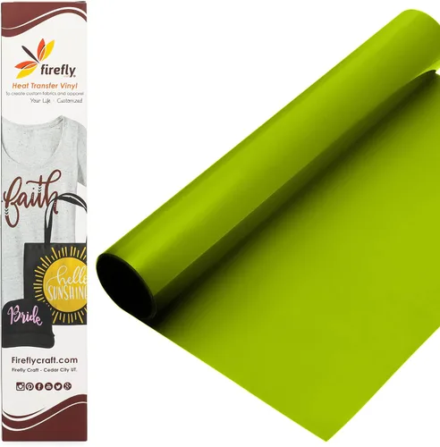 Vista 85 de Firefly Craft - Lámina de vinilo 3D de transferencia de calor, vinilo HTV grueso de 3 dimensiones, para planchar para usar con Cricut y Silhouette