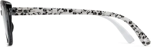 Vista 5 de Foster Grant Disney x Dreamer - Gafas de lectura con estampado de ojo de gato para mujer + 1.75