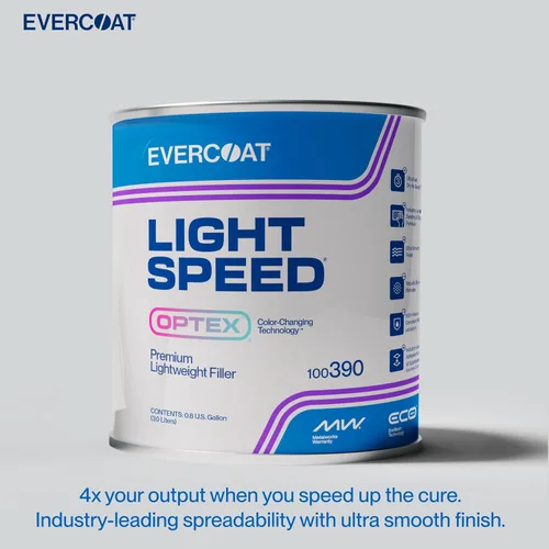 Vista 3 de Evercoat Light Speed® Optex® Premium - Relleno ligero, 0.8 galones