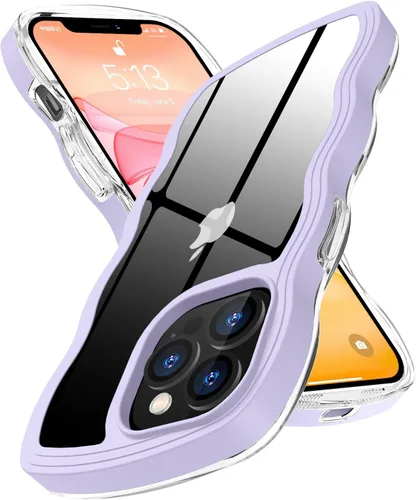Vista 8 de Funda protectora transparente para iPhone 13 Pro Max, funda protectora de esquina reforzada contra arañazos, policarbonato duro + carcasa de TPU