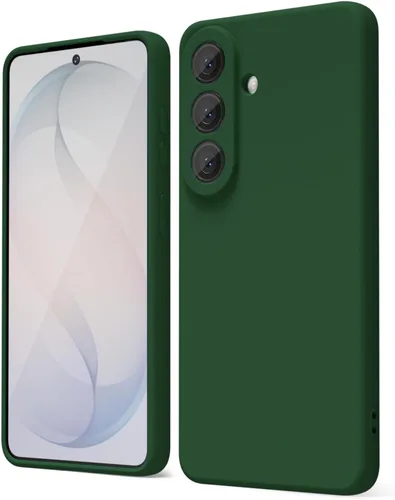 Vista 76 de oakxco Funda para teléfono Samsung Galaxy S8 de silicona líquida, delgada y fina de gel de goma suave TPU cubierta protectora simple llana