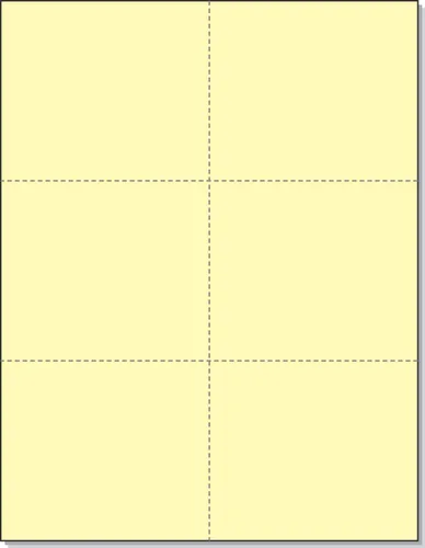 Vista 10 de NextDayLabels - Tarjetas perforadas en blanco para impresora láser 6 por página, para tarjetas de registro escolar, tarjetas de entrega de flores