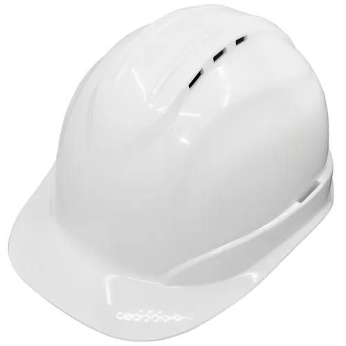 Vista 10 de Bullhead Safety - Casco con ventilación y suspensión de cuatro puntos con bloqueo deslizante