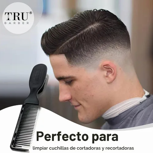 Vista 3 de TRU BARBER PRO Fading Brush, Cepillo de corte de pelo, cepillo Clippers