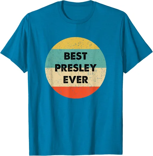Vista 9 de Camiseta Presley Name, Negro, S