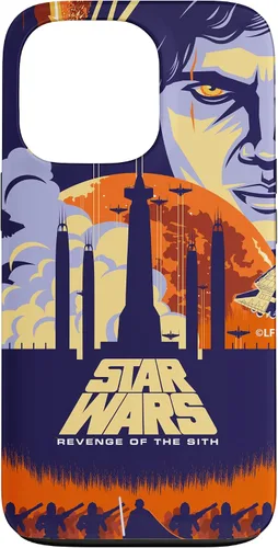 Vista 10 de Star Wars Funda con póster de película ilustrada La venganza de los Sith para iPhone 17