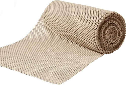Vista 10 de Revestimiento para estantes y cajones para armarios de cocina, no adhesivo, antideslizante, duradero, fuerte, limpio, tamaño largo, 12 pulgadas x 10