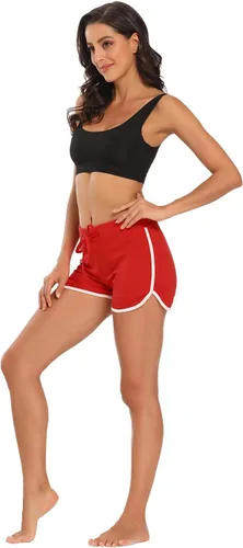 Vista 5 de Pantalones cortos de deporte para mujer, diseño de delfín de HDE