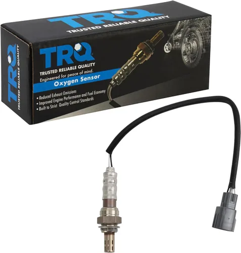 Vista 266 de TRQ Sensor de Oxígeno O2 de 4 Hilos de Banda Estrecha Compatible con VW Atlas 2.0L 2018-21, VW GTI 2.0L 2016-18, Audi A3 Quattro 2.0L 2015-18, VW