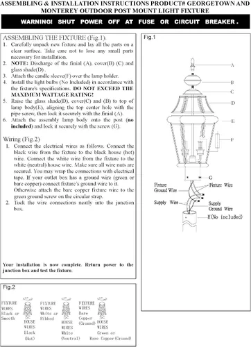Vista 2 de Livex Lighting 2354-01 Monterey - Cabezal de poste de latón macizo con acabado de latón antiguo para exteriores, 3 luces con vidrio biselado