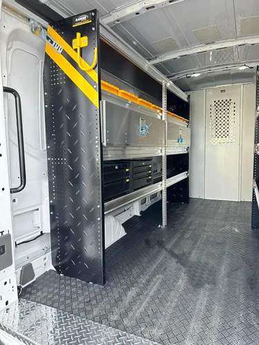 Vista 4 de Ranger Design - Estantería HVAC para furgoneta, compatible con Mercedes Sprinter, 144" WB - DHS-12