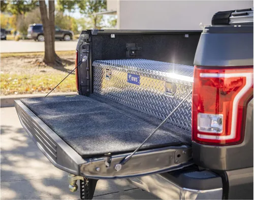 Vista 2 de UWS EC20081 58-Inch Heavy Wall Aluminio 5th Wheel Truck Bed Tool Box, RigidCore Tapa