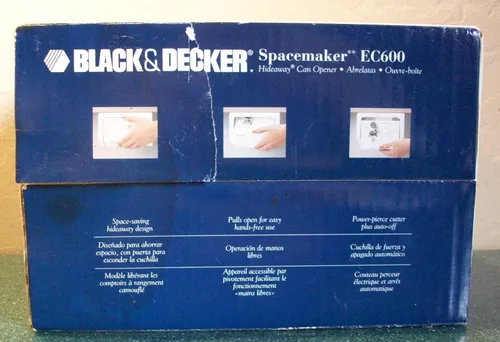 Vista 4 de Black & Decker EC600 Spacemaker Abrelatas debajo del mostrador
