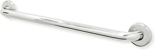 Vista 10 de Mango de ducha de 12 pulgadas, agarre suave, barras de agarre de acero inoxidable 304 para bañeras y duchas, barandillas estándar ADA de cromo