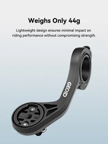 Vista 4 de GEOID Soporte para computadora de bicicleta, soporte frontal exterior para bicicleta de carretera, compatible con Garmin Wahoo Bryton Magene Cycplus