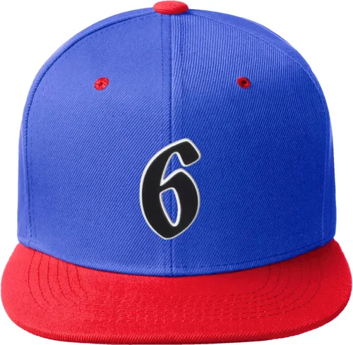 Vista 426 de Daxton Gorra clásica con visera de billete plano con letras del alfabeto inglés antiguo de la A a la Z