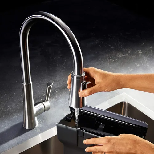 Vista 8 de Calphalon BVCLECMP1 Temp iQ - Máquina de café expreso con varita de vapor, acero inoxidable