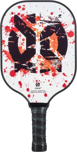 Vista 11 de Onix Pickleball Paddle Set with 2 Composite Paddles and 4 Balls — Durable Construction, Stylish Graphics, 90-Day Limited Warranty