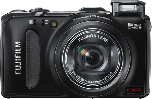Vista 3 de Fujifilm FinePix F600EXR Cámara digital de 16 MP con sensor CMOS y zoom óptico 15x (negro)
