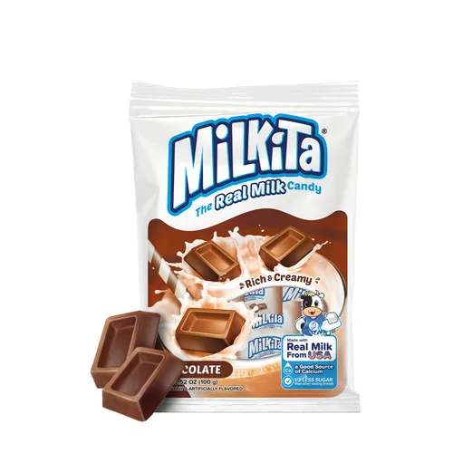 Vista 29 de Milkita Caramelo cremoso de leche de plátano – Dulces saludables bajos en azúcar con leche real para niños y adultos – Caramelos sin grasa y sin