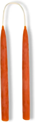 Vista 22 de Candlestock Velas cónicas de cera de abejas – 1/2 pulgada de diámetro, cera de abeja pura 100% natural de Estados Unidos, mecha de algodón, sin