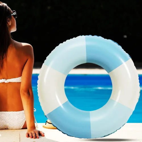 Vista 3 de Tubos de piscina, 2 flotadores inflables de piscina para adultos, flotadores de piscina inflables, balsa de piscina, fiesta, agua, verano, playa