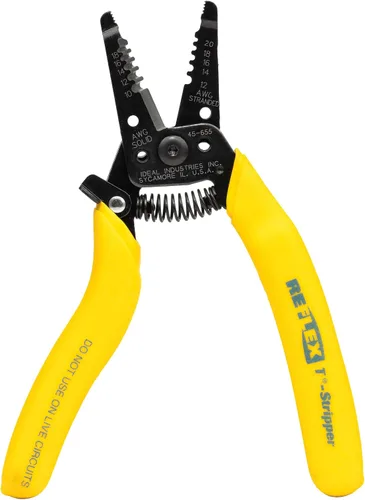 Vista 19 de Pelacables ideales, pelacables en T, herramienta eléctrica profesional Electric wire stripper, 0.75mm2-6mm2 plier, narrow nose electrical pliers