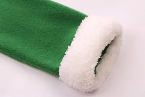 Vista 7 de Disfraz de elfo navideño para niños, conjunto de vestido de elfo de Navidad
