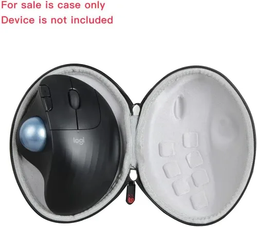 Vista 2 de Hermitshell Estuche rígido de viaje para Logitech Ergo M575S / Logitech M575 ratón inalámbrico Trackball