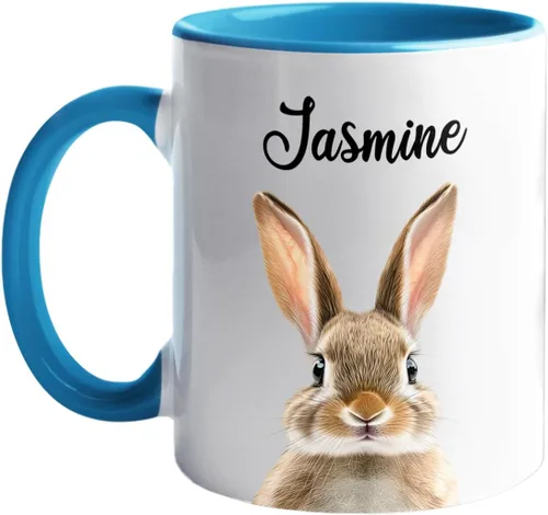 Vista 39 de Tazas de café de alpaca personalizadas elige nombre, regalos para hombres, mujeres, amantes de las alpacas, taza de café personalizada con acento