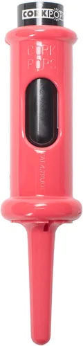 Vista 8 de Cork Pops Abridor de Botella de Vino Original Negro de 6.5 Pulgadas