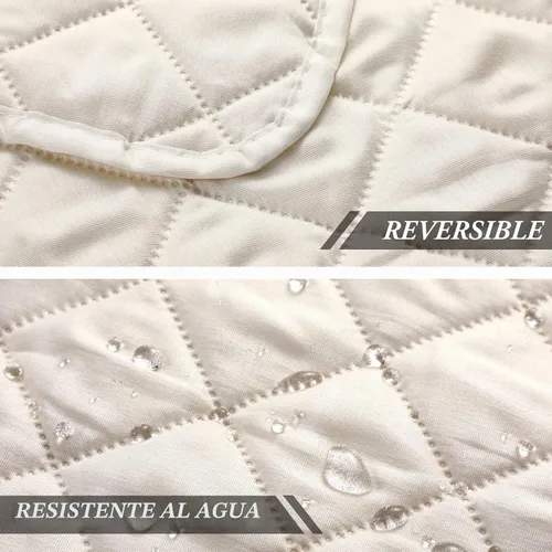 Vista 3 de Panelee Funda para reposacabezas para silla reclinable, 2 piezas, protector de reposacabezas reclinable, funda de sofá reclinable, protector